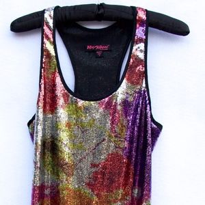 Betsey Johnson Sequin Mini Dress Petite